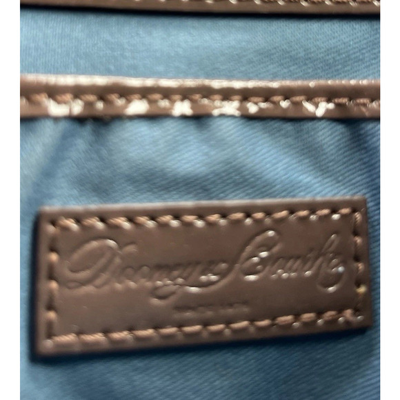 Dooney & Bourke Trixie Patent Leather Crossbody Purse Bag Mink - Picture 7 of 8